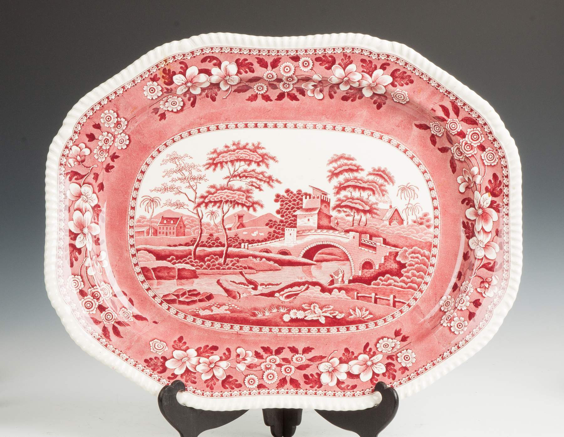 Copeland Spode's Tower Transfer Platter Cottone Auctions