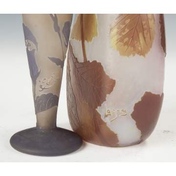 Galle & Legras Vases