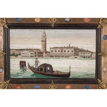Micro Mosaic of Doge's Palace, Venice, Italy 