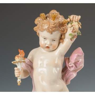 Meissen Porcelain Figure "Day"