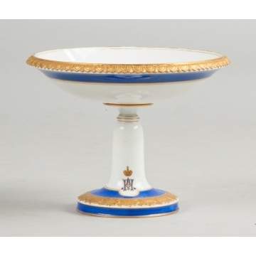 Russian Porcelain Compote