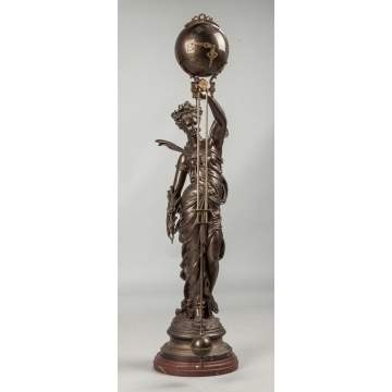 French Swinger Clock, "Terre"