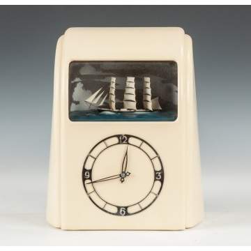 Vitascope Ship Automata Clock