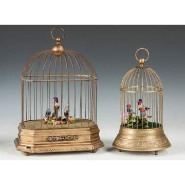 Karl Griesbaum German Musical Bird Cages