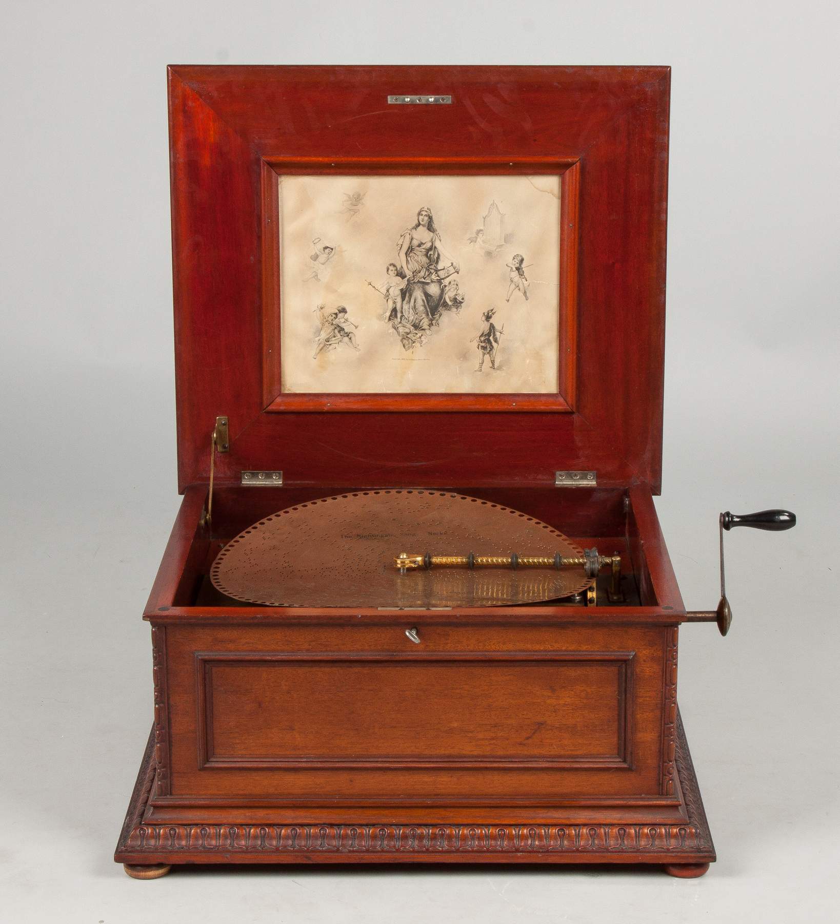 Regina Double Comb Music Box Cottone Auctions