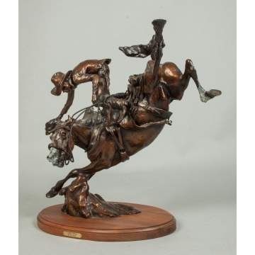 T. D. (Terry Duen) Kelsey (American, Born 1946) "Cloud Dancer" Bronze Sculpture