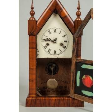 New Haven Sharp Gothic Steeple Clock