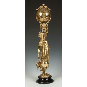 "The Huntress" Swinger Clock