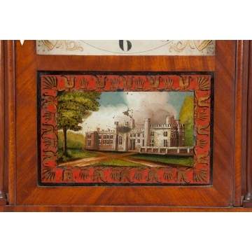 Rare Riley Whiting Pillar & Scroll