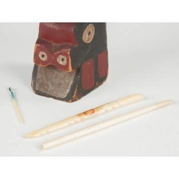 Northwest Coast Carved Totem Pole