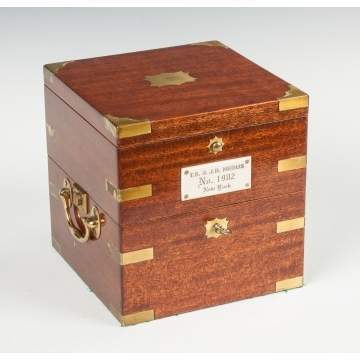 T.S.N.J.D Negus, NY Boxed Chronometer