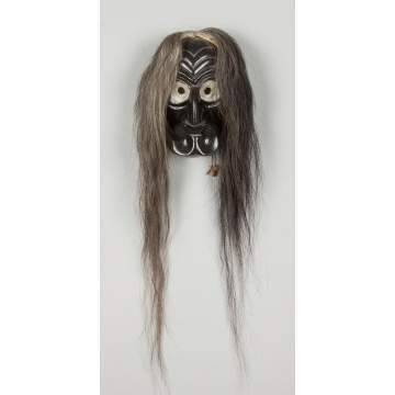 Iroquois Carved & Painted Mask