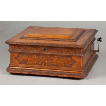 Criterion Double Comb Disc Music Box