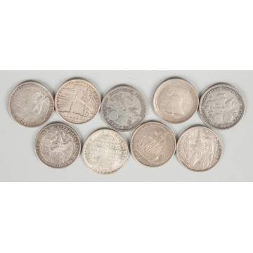 Group of Thirteen  Commemorative Coins