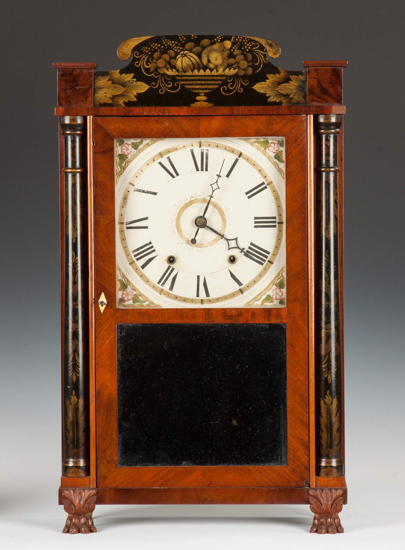 Silas Hoadley Shelf Clock | Cottone Auctions