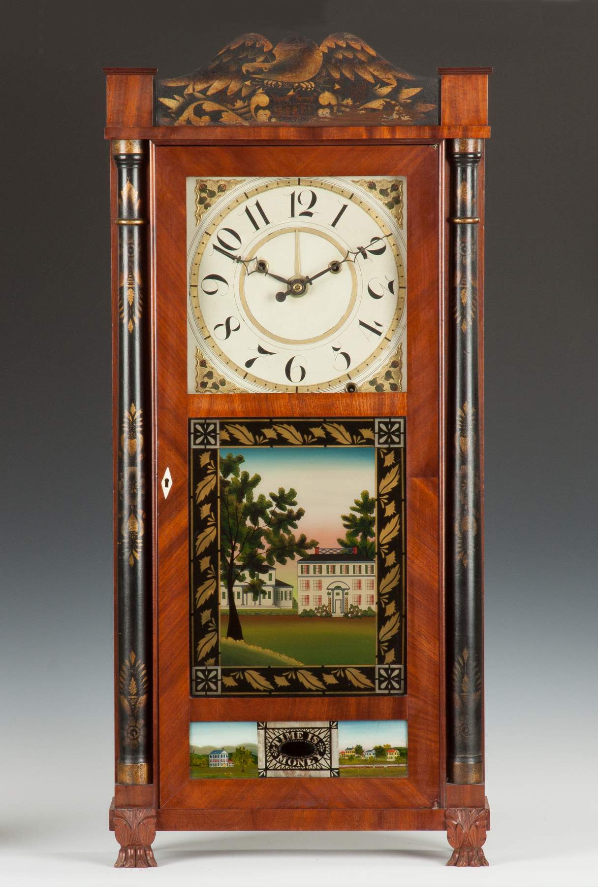 Silas Hoadley Shelf Clock | Cottone Auctions