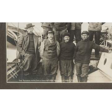 Three Roald Amundsen (Norwegian, 1872-1928) Exploration Photos