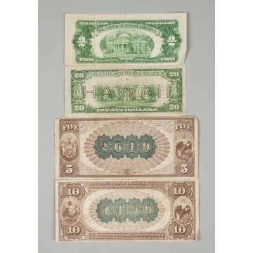 Group of United States Dollar Bills