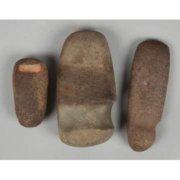 Native American Carved Stones & Axe Heads