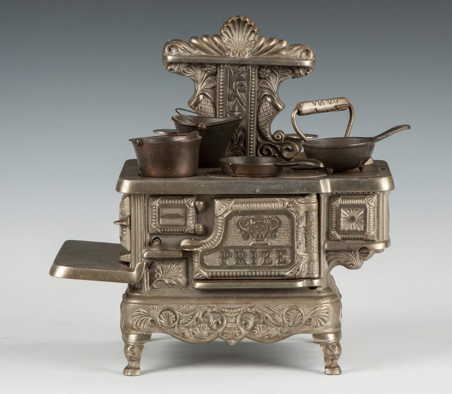 Prize Nickel Plated Cast Iron Kitchen Stove Cottone Auctions
