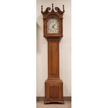 Pennsylvania Chippendale Tall Case Clock