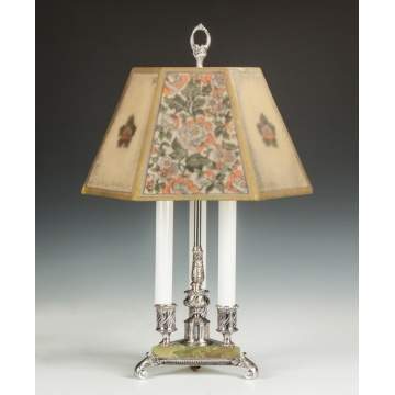 Pairpoint Lamp Reverse Painted Table Lamp