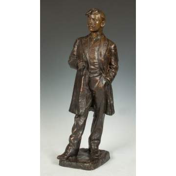 Bronze Sculpture of a Doctor