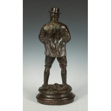 Bronze Sculpture of a Gentleman