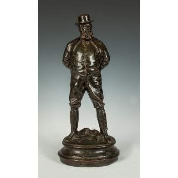 Bronze Sculpture of a Gentleman