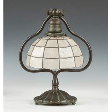 Tiffany Studios, NY, Bronze Desk Lamp