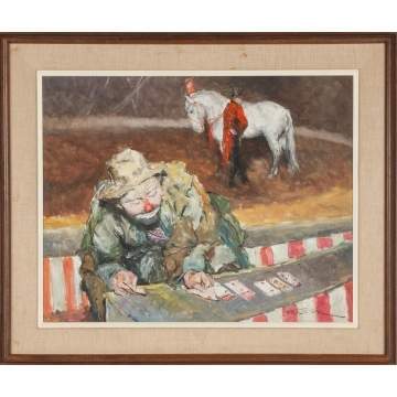 Pal Fried (Hungarian/American, 1893-1976) "Solitaire"