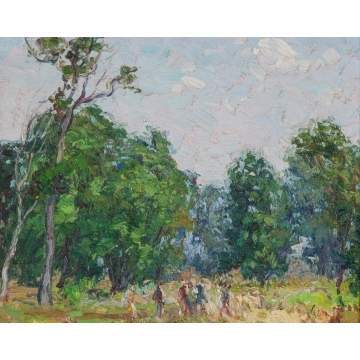 George A. Renouard (American, 1884-1954) "Early Afternoon Byron Beach"