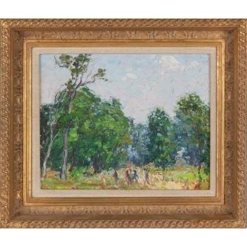 George A. Renouard (American, 1884-1954) "Early Afternoon Byron Beach"