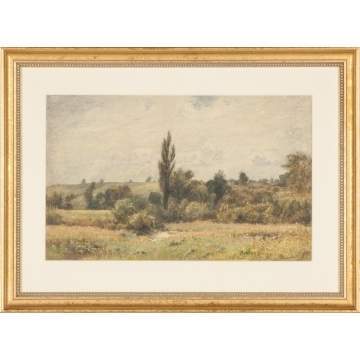 Albert Insley (American, 1842-1937) Landscape