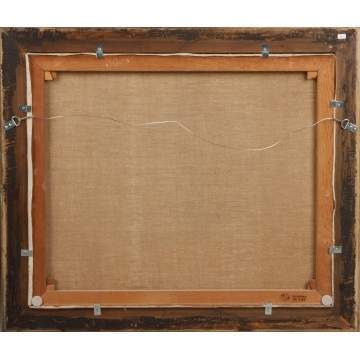 Clifford McKormick Ulp (American, 1885-1957) Winter scene