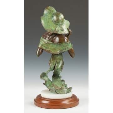 Howard Rogers (B. 1932) "Summer Breeze" Bronze