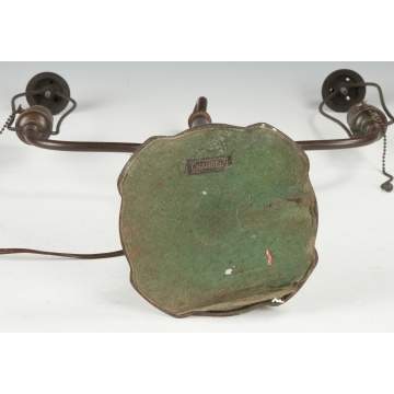 Handel Patinated Bronze Adjustable Student Lamp Base