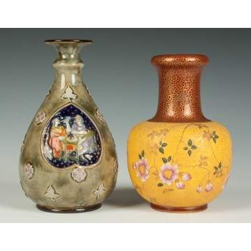 Two Royal Doulton Vases