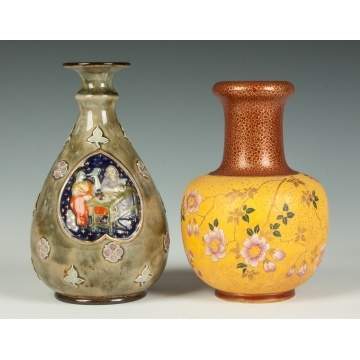 Two Royal Doulton Vases