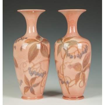 Pair of Rookwood Vases