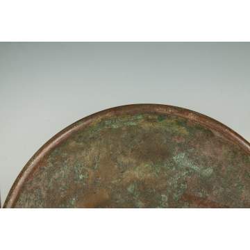 Tiffany Thermometer & Vase Base with Bronze Paper Holder