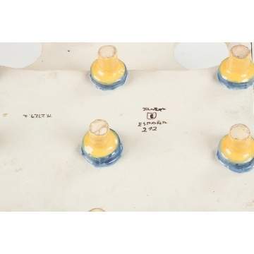 Majolica Continental Ink Stand