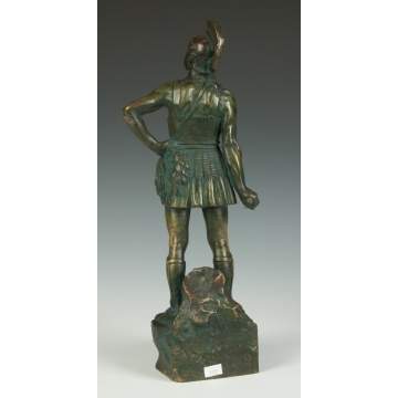 Bronze Sculpture of Roman Centurion