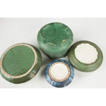Four Pieces of Art Pottery
