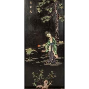 Japanese Wall Hanging with Hardstones