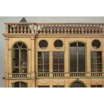 Victorian Bird Cage in the Shape of a Building