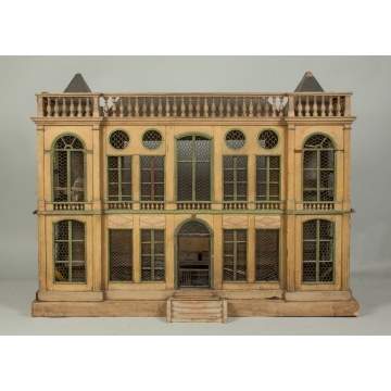 Victorian Bird Cage in the Shape of a Building