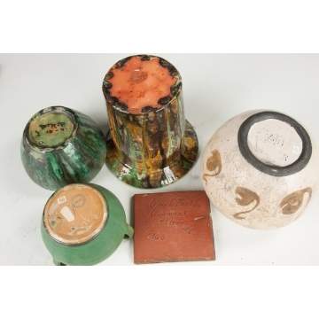 Group of Various Studio Pottery