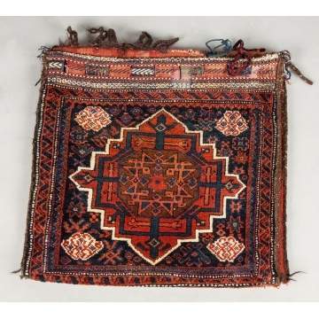 Bokkara Mat, Saddle Bag & Kurdish Bagface