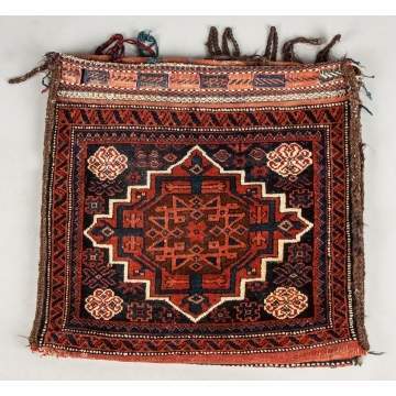 Bokkara Mat, Saddle Bag & Kurdish Bagface